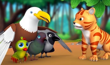 The story of the vulture and the cunning cat