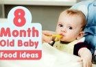 Diet chart of 8th months baby