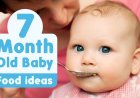 Seventh months baby diet chart