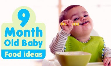 Nine months baby diet chart