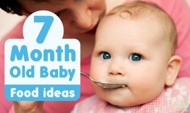 Seventh months baby diet chart
